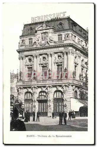 Cartes postales Paris Theatre de la Renaissance