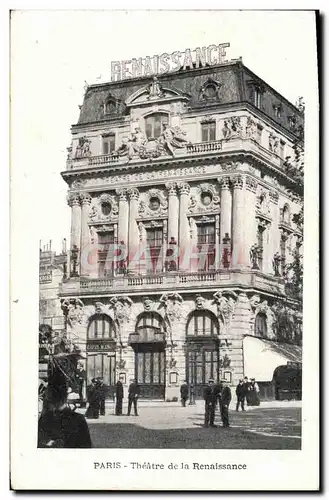 Cartes postales Paris Theatre de la Renaissance