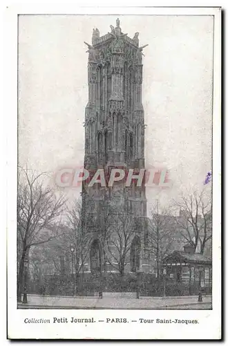 Cartes postales Paris Tour Saint Jacques