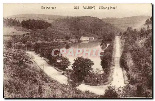 Ansichtskarte AK En Morvan Alligny L Etang Neuf