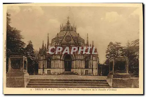 Cartes postales Dreux Chapelle Saint Louis sepulture de la Famille d Orleans