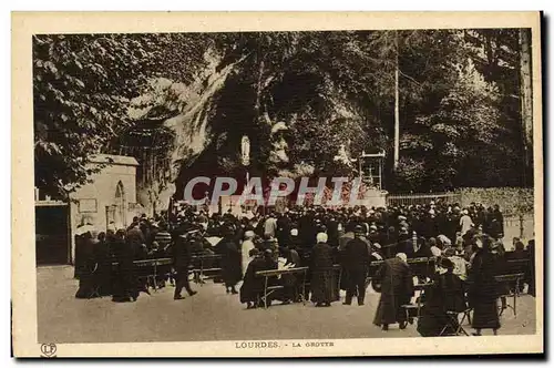 Cartes postales Lourdes La Grotte