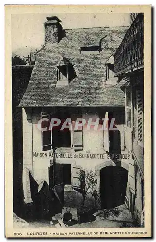 Cartes postales Lourdes Maison Paternelle de Bernadette Soubirous