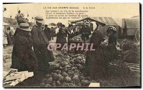 Cartes postales Le Vie aux Champs a la Foire
