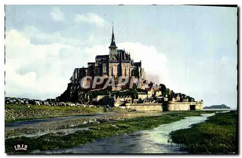 Cartes postales moderne Le Mont Saint Michel Vue generale et le Rocher de Tombelaine