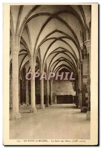 Cartes postales Le Mont St Michel La Salle de Hotes