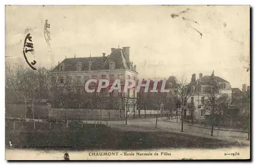 Cartes postales Chaumont Ecole Normale de Files