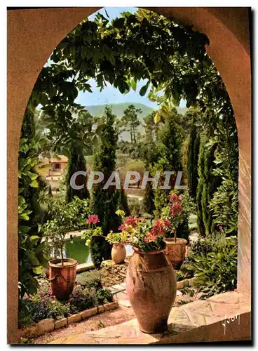 Cartes postales moderne La Cote d Azur Jardin Provencal