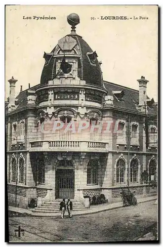 Cartes postales Lourdes La Poste