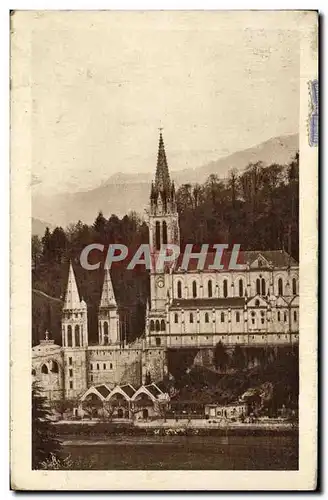 Cartes postales Lourdes La Basilique