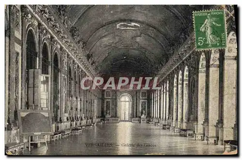 Cartes postales Versailles Galerie des Glaces