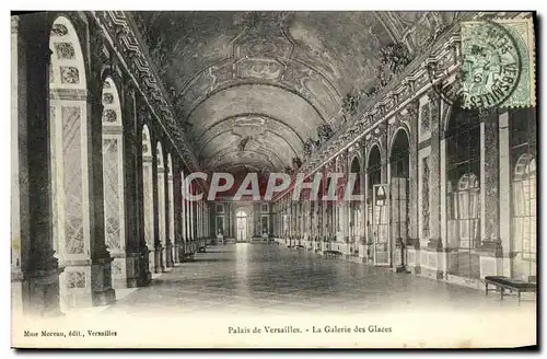 Cartes postales Palais de Versailles La Galerie des Galces