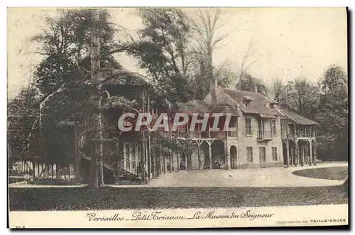 Cartes postales Versailles Petit Trianon La maison du seigneur