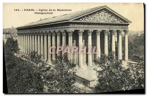 Cartes postales Paris Eglise de la Madeleine