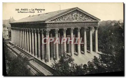 Cartes postales Paris La Madeleine