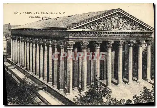 Cartes postales Paris La Madeleine