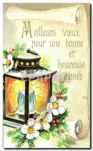 Cartes postales moderne Meilleurs Voeux pour une bonne et heureuse annee