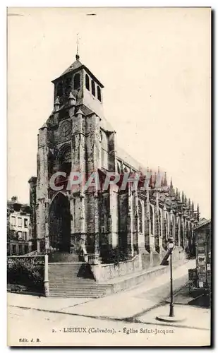 Cartes postales Lisieux Eglise Saint Jacques