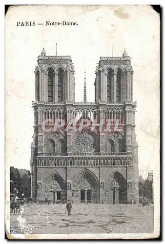 Cartes postales Paris Notre Dame