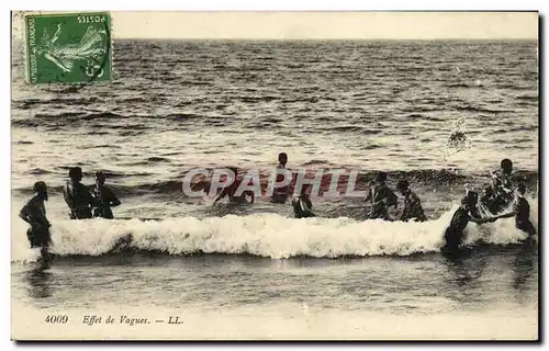 Cartes postales Effet de Vagues