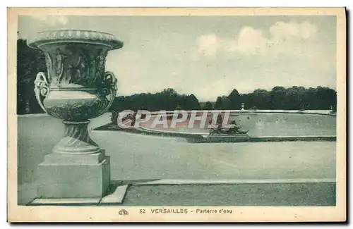 Cartes postales Versailles Parterre d eau