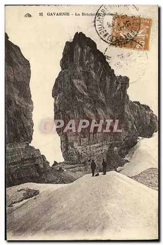 Cartes postales Gavarnie La breche de Roland