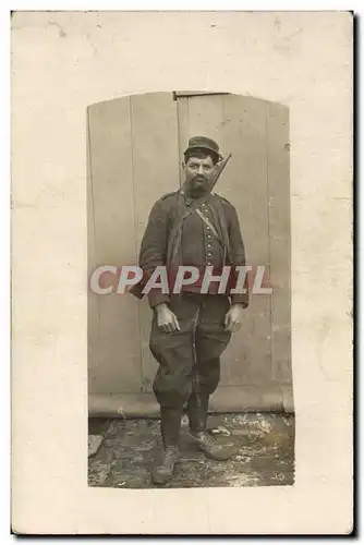 CARTE PHOTO Soldat Militaria