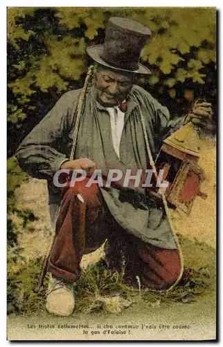 Cartes postales Les tristes Zallumettes Folklore Costume Falaise