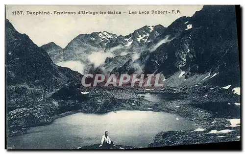 Ansichtskarte AK Dauphine Environs d Uriage les Bains Les Lacs Robert