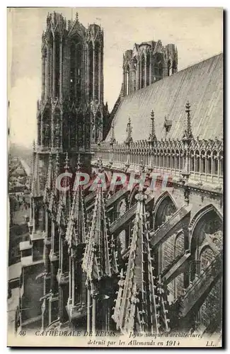 Cartes postales Cathedrale de Reims