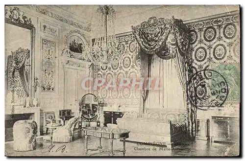 Ansichtskarte AK Compiegne Chambre de Marie Antoinette