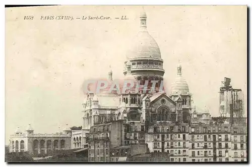 Cartes postales Paris Le Sacre Coeur