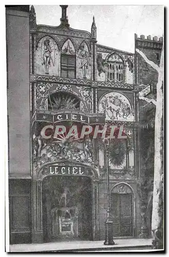 Cartes postales Paris Cabaret Ciel