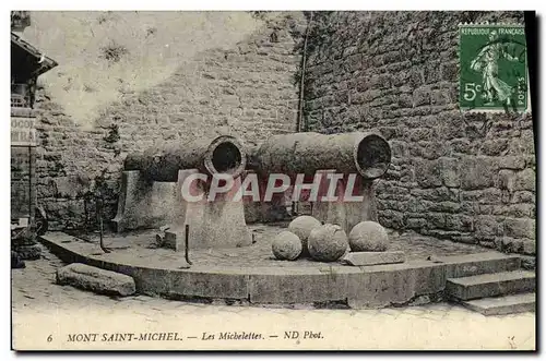 Cartes postales Mont Saint Michel Les Michelets