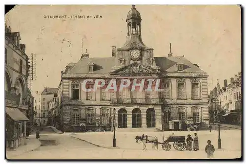 Cartes postales Chaumont L Hotel de Ville