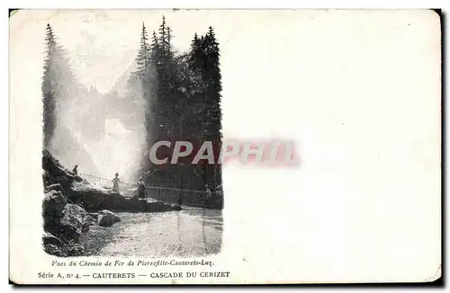 Cartes postales Cauterets Cascade du Cerizet