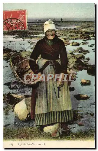 Ansichtskarte AK Type de Mouliere