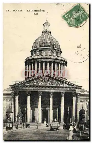 Cartes postales Paris Le Pantheon