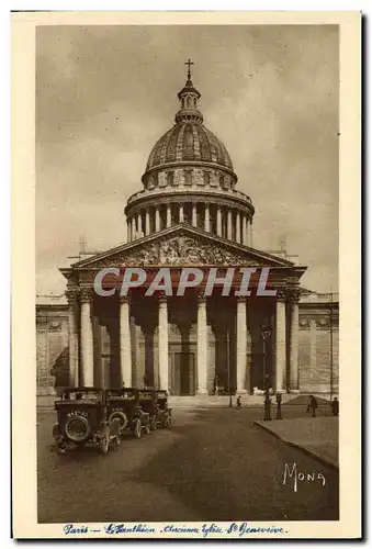 Cartes postales Paris Le Pantheon