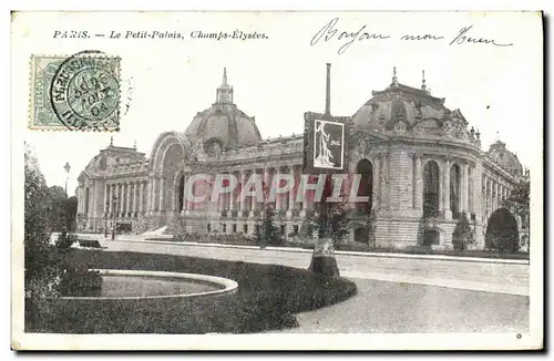 Cartes postales Paris Le Petit Palais Champs Elysees