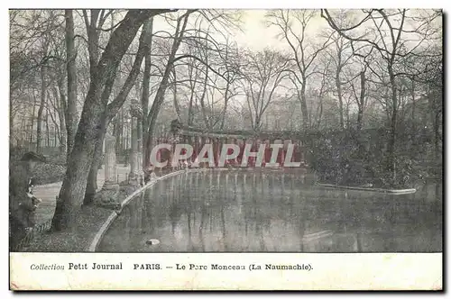 Cartes postales Paris Le Parc Monceau La Naumachie