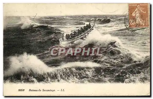 Cartes postales Bateau de Sauvetage