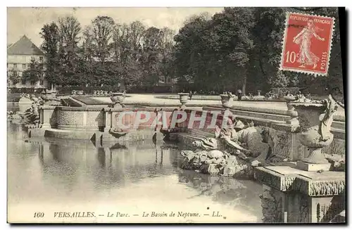 Ansichtskarte AK Versailles Le Parc Le Bassin de Neptune