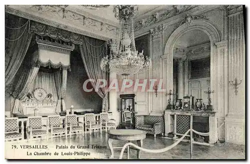 Ansichtskarte AK Versailles Paluis du Grand Trianon La Chambre de Louis Philippe