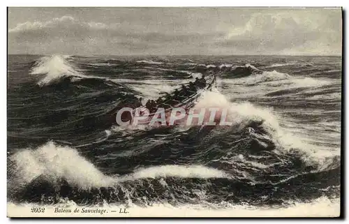 Cartes postales Bateau de Sauvetage