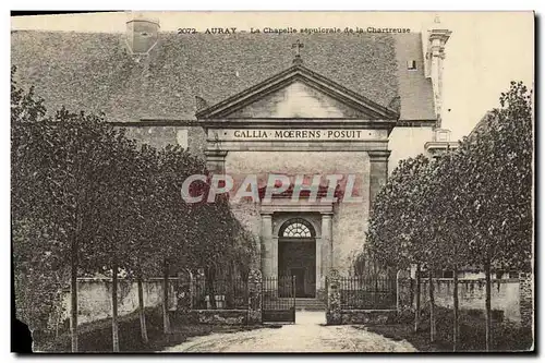 Ansichtskarte AK Auray La Chapelle sepulcrale de la Charteuse