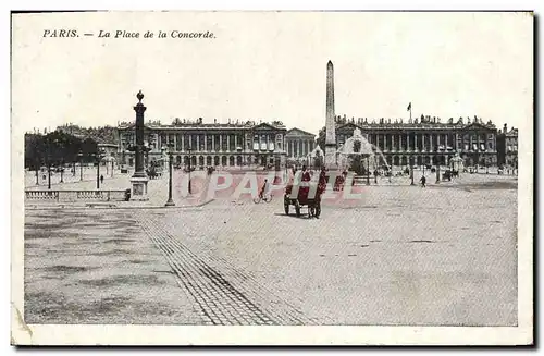 Cartes postales Paris Le Place de la Concorde