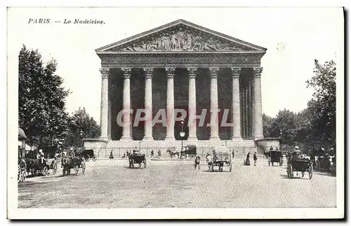 Cartes postales Paris La Madeleine