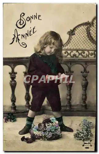 Cartes postales Bonne Annee Enfant