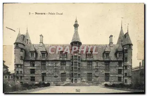 Cartes postales Nevers Palais Ducal